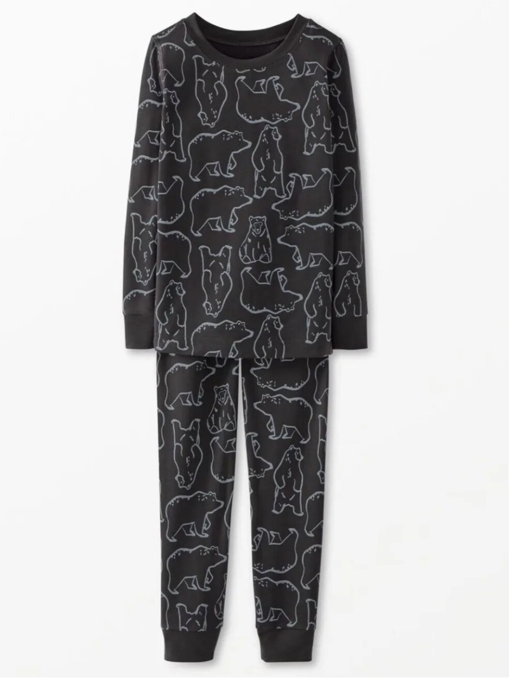Hanna Andersson HannaSoft Bear Pajama Set Size 12